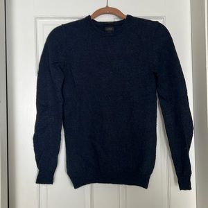 J Crew Merino Sweater with Elbow Patches